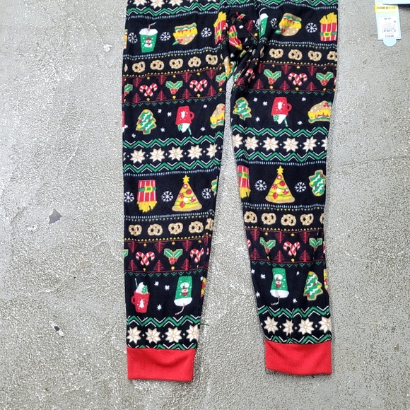 NEW! Kids Union Suit Hooded Sleeper Pajama PJ Christmas, Cat & Jack - Picture 8 of 9